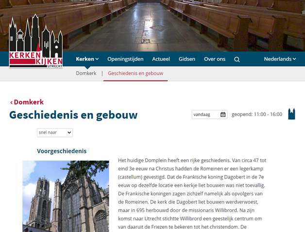 Geschiedenis en beschrijving kerk